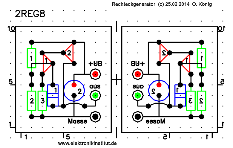 Rechteckgenerator Lageplan